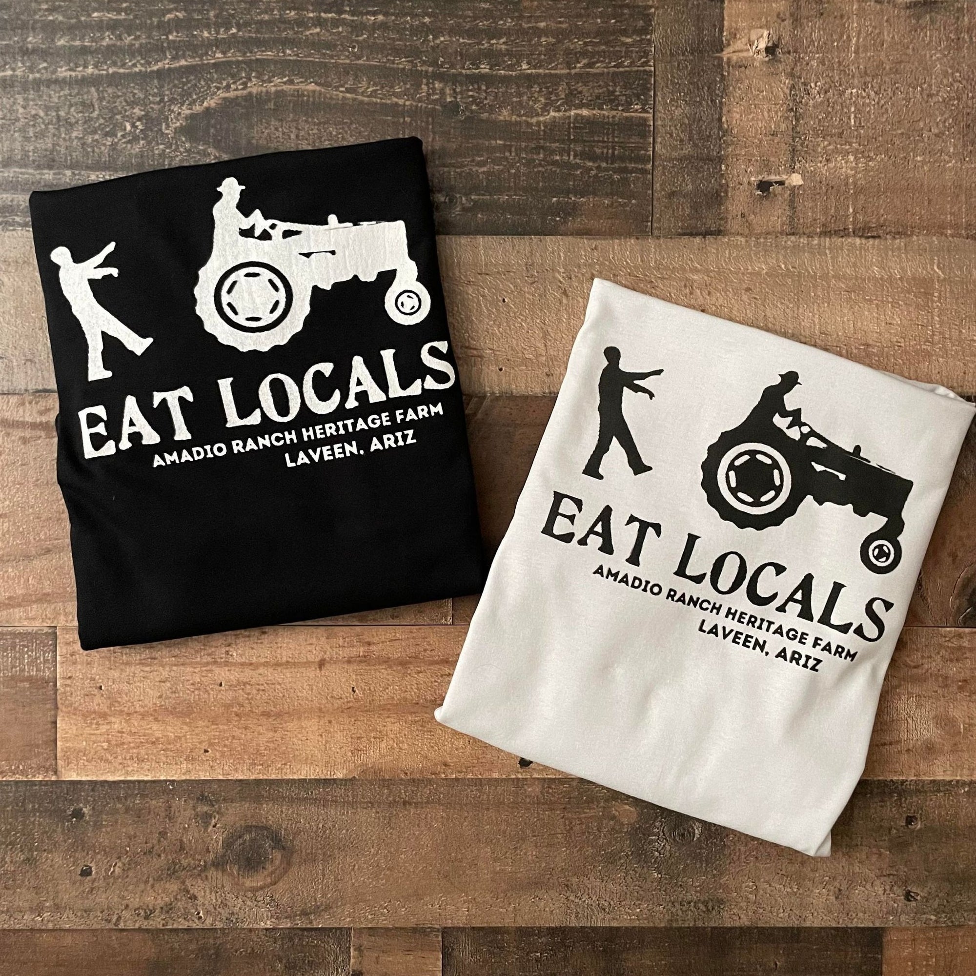 Zombie "Eat Locals" shirt