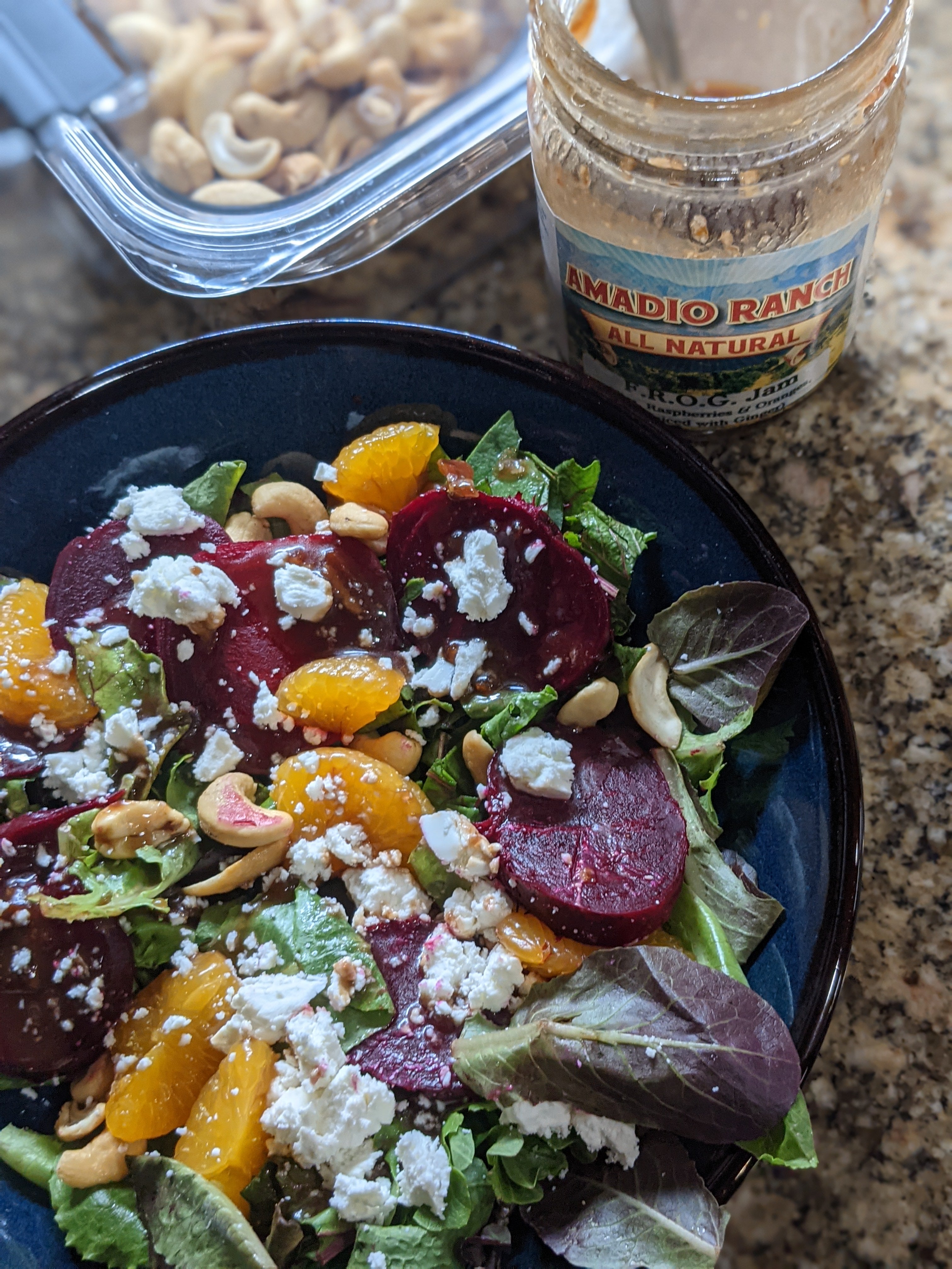 Bottom of the Jam Jar Vinaigrette - Amadio Ranch