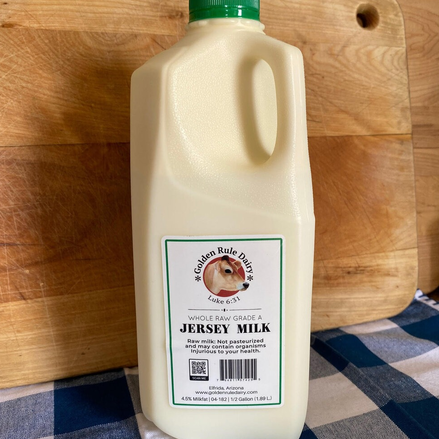 Jersey Milk & Milk Products